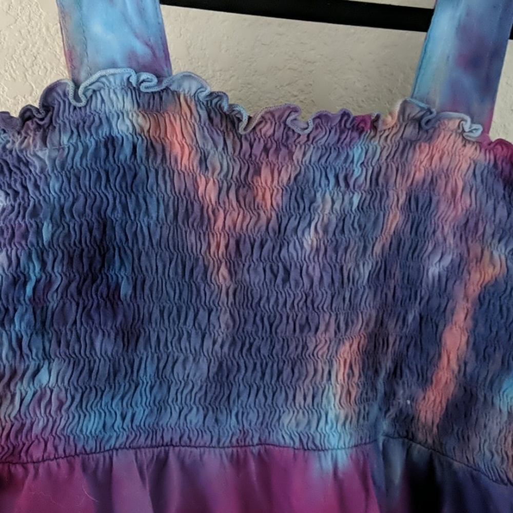 Tie Dyed Babydoll Top - Picture 6 of 9